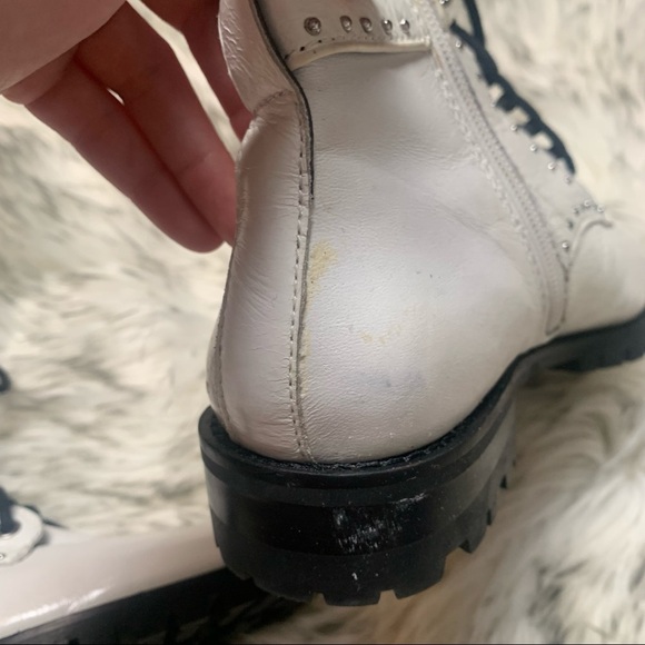 Rebecca Minkoff Jaiden stud combat boots size 8.5 - Picture 15 of 16